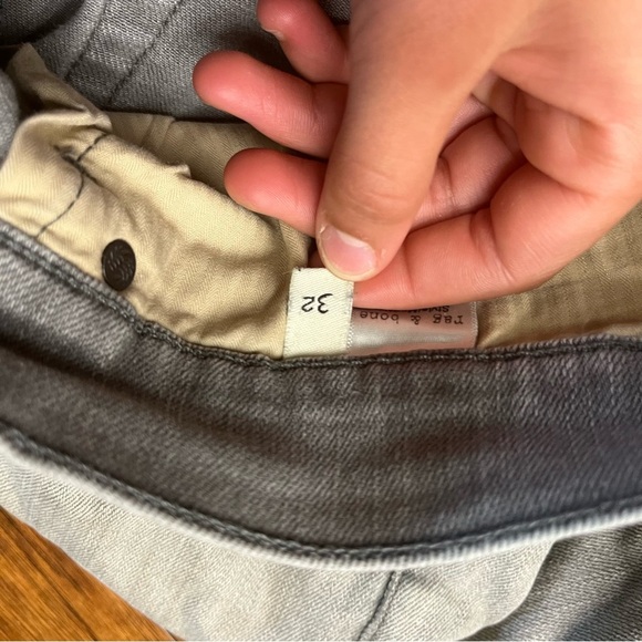 Rag & Bone Slim Gray Jeans Modern Fit - Picture 5 of 8